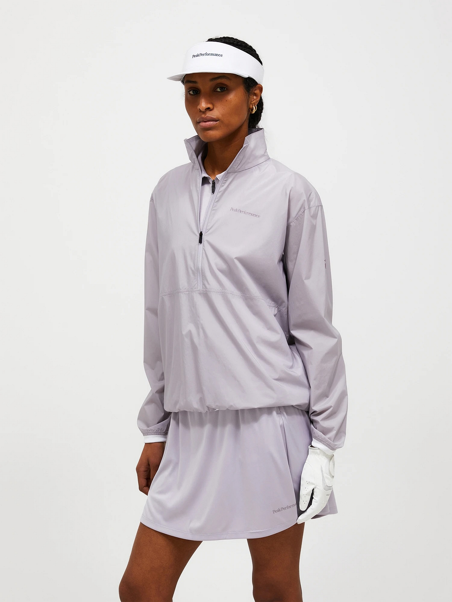 Half Zip Wind Jacket Women SS26 - XXS / Misty Lavender